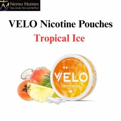Buy VELO Nicotine Pouches – Tropical Ice  - Free UK Next Day Delivery (no minimum spend)