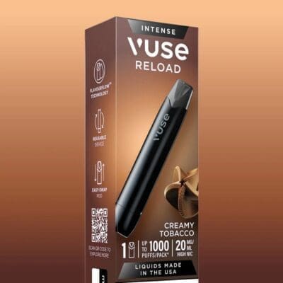 Buy Vuse Creamy Tobacco Reload Pen and Box Kit | 20mg/ml - 2ml - Free UK Next Day Delivery (no minimum spend)
