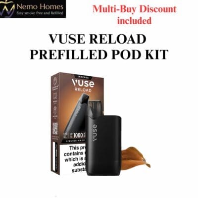 Buy Vuse Creamy Tobacco Reload Pen and Box Kit | 20mg/ml - 2ml  - Free UK Next Day Delivery (no minimum spend)