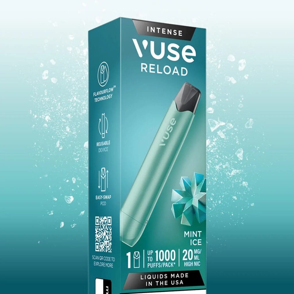 Buy Vuse Mint Ice Pen and Vuse Box Kit -Reload - Free UK Next Day Delivery (no minimum spend)
