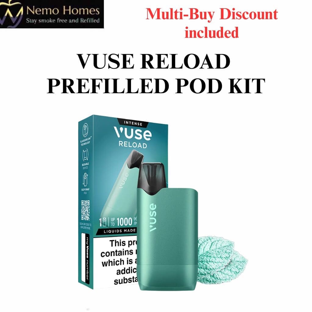 Buy Vuse Mint Ice Pen and Vuse Box Kit -Reload - Free UK Next Day Delivery (no minimum spend)