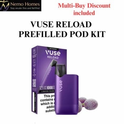 Buy Vuse RELOAD Kit | Pen and Box Device | Fruity Flavours  - Free UK Next Day Delivery (no minimum spend)