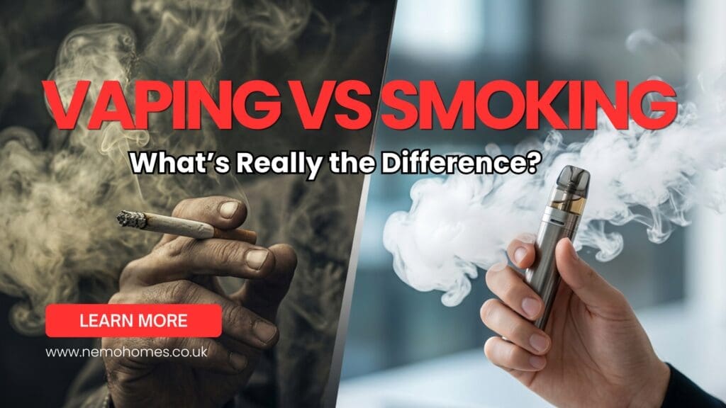 Buy Vaping vs Smoking: Everything You Need to Know beginner vaping - Free UK Next Day Delivery (no minimum spend)