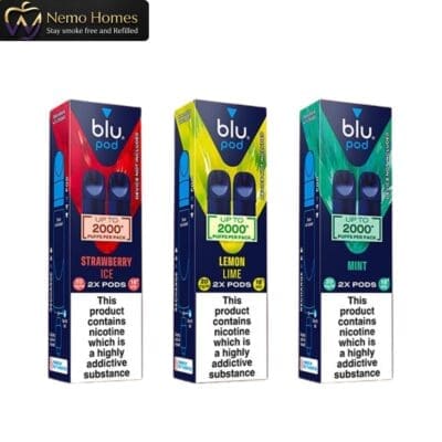 Buy Blu Bar Kit Pod Refills  - Free UK Next Day Delivery (no minimum spend)