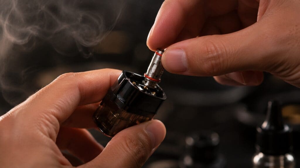 Buy How to Prime a Pod Coil — Step-by-Step Tutorial burnt vape coil - Free UK Next Day Delivery (no minimum spend)