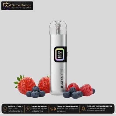 Buy JAC Vapour ARX 1 Pro Refillable Pod Kit | Free Mystery E-Liquid - Free UK Next Day Delivery (no minimum spend)