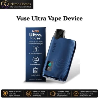 Buy Vuse Ultra Vape Device Kit - Free UK Next Day Delivery (no minimum spend)