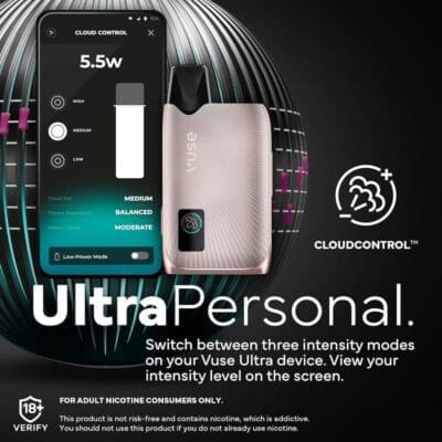 Buy Vuse Ultra Vape Device and Smart Pods - Free UK Next Day Delivery (no minimum spend)