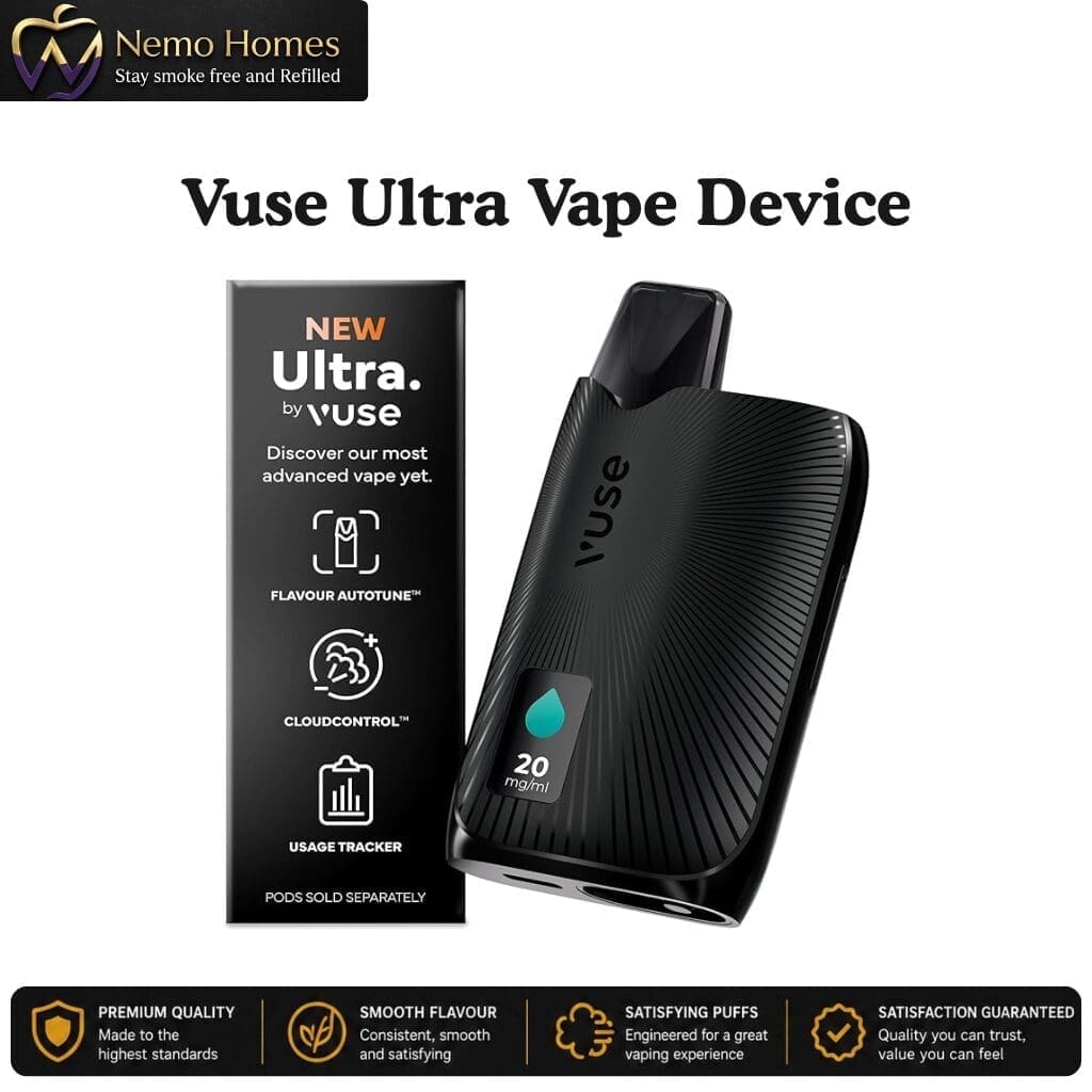 Buy Vuse Ultra Vape Device Kit - Free UK Next Day Delivery (no minimum spend)