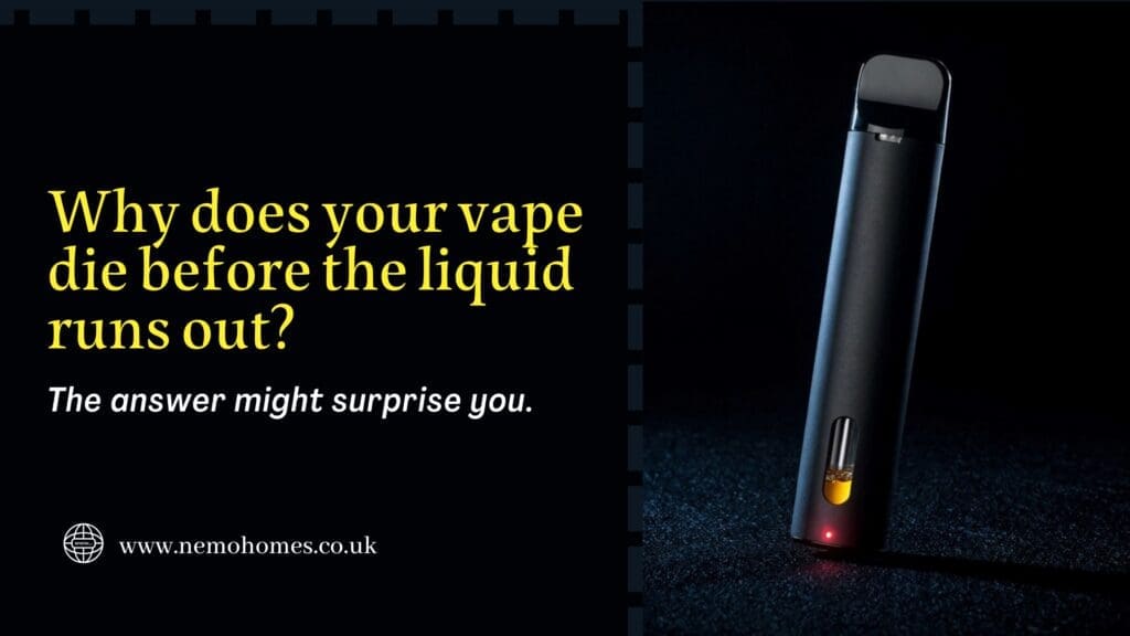 Buy Why Does Your Disposable Die Before The Liquid Runs Out? Here's Everything You Need To Know & The Reason Why burnt vape taste - Free UK Next Day Delivery (no minimum spend)