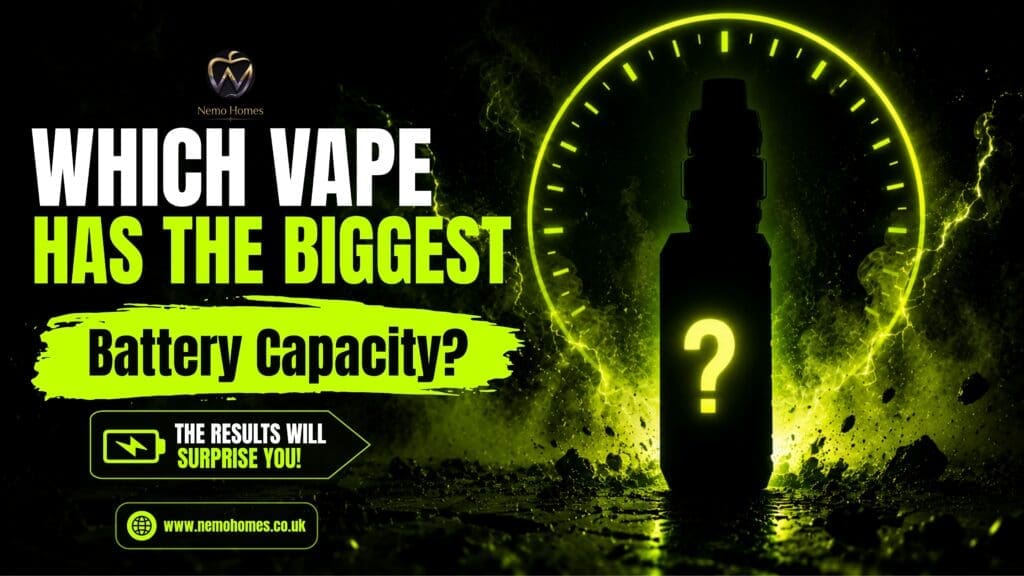 Buy Which Vape Has the Biggest Battery Capacity? The Ultimate Comparison best pod kit - Free UK Next Day Delivery (no minimum spend)