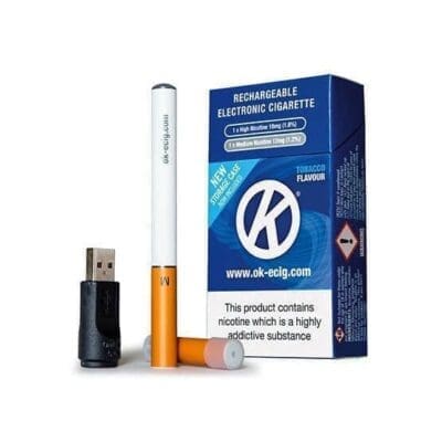 Buy OK Vape Tobacco Starter Kit Cigalike - Free UK Next Day Delivery (no minimum spend)