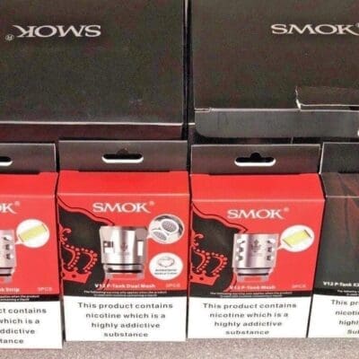 Buy SMOK TFV 12 Prince Tank + O rings | Fat Boy Replacement Glass  - Free UK Next Day Delivery (no minimum spend)