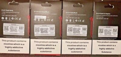 Buy SMOK TFV 12 Prince Tank + O rings | Fat Boy Replacement Glass  - Free UK Next Day Delivery (no minimum spend)