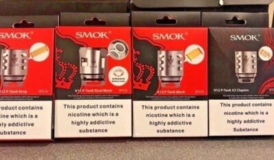 Buy SMOK TFV 12 Prince Tank + O rings | Fat Boy Replacement Glass  - Free UK Next Day Delivery (no minimum spend)