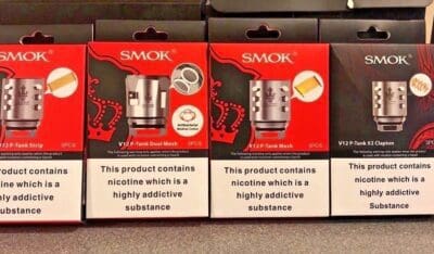 Buy SMOK TFV 12 Prince Tank + O rings | Fat Boy Replacement Glass  - Free UK Next Day Delivery (no minimum spend)