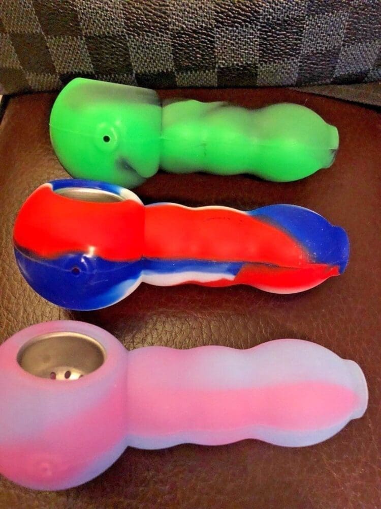 Buy Soft Silicone Pocket Size Tobacco Smoking Pipe Handmade Colour Uk post  - Free UK Next Day Delivery (no minimum spend)