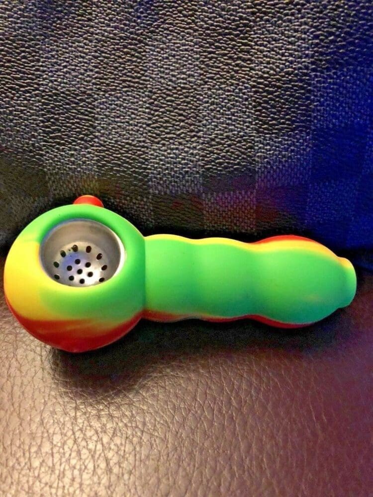 Buy Soft Silicone Pocket Size Tobacco Smoking Pipe Handmade Colour Uk post  - Free UK Next Day Delivery (no minimum spend)