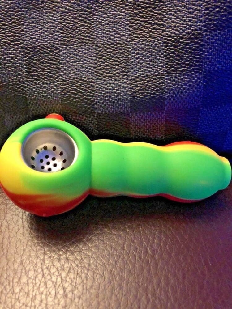 Buy Soft Silicone Pocket Size Tobacco Smoking Pipe Handmade Colour Uk post  - Free UK Next Day Delivery (no minimum spend)