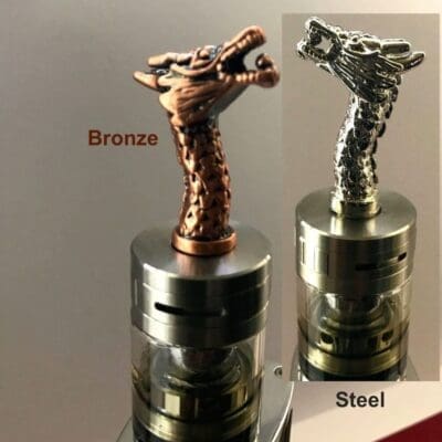 Buy 510 Thread FireBall Dragon (animal) Drip Tip in different colours  - Free UK Next Day Delivery (no minimum spend)