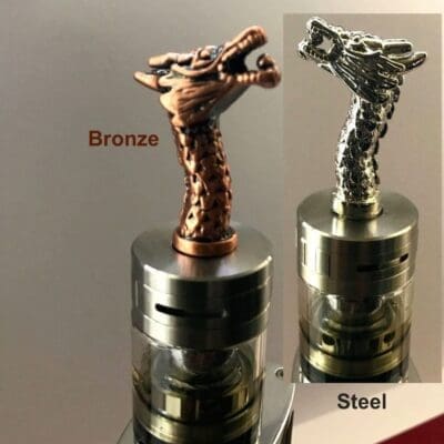 Buy 510 Thread FireBall Dragon (animal) Drip Tip in different colours  - Free UK Next Day Delivery (no minimum spend)