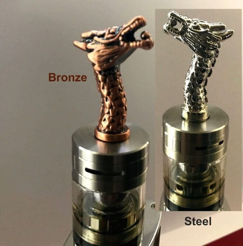 Buy 510 Thread FireBall Dragon (animal) Drip Tip in different colours - Free UK Next Day Delivery (no minimum spend)