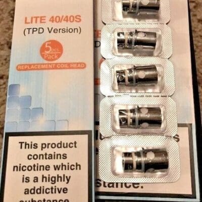 Buy Jomotech Lite 40 and Lite 40s Coil Heads  - Free UK Next Day Delivery (no minimum spend)