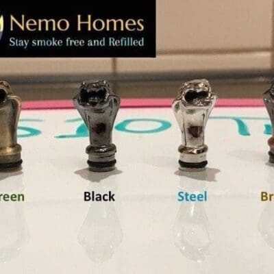 Buy Snake 510 Thread Drip Tip for your Vape Kit. Range from Pattern to Smooth  - Free UK Next Day Delivery (no minimum spend)