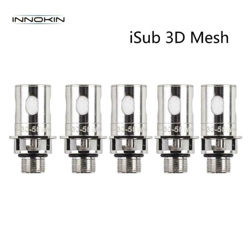 Buy Innokin iSub Plex 3D Coils - Free UK Next Day Delivery (no minimum spend)