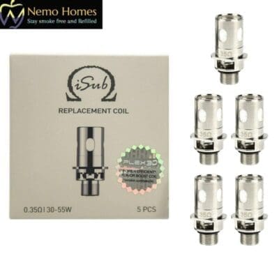 Buy Innokin iSub Plex 3D Coils  - Free UK Next Day Delivery (no minimum spend)